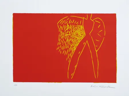 Linolschnitt Kuroda - Sud I