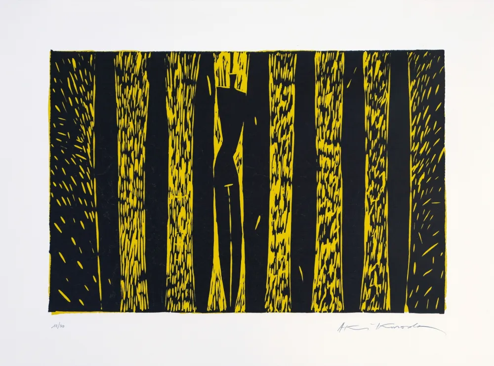 Linolschnitt Kuroda - SudI I V