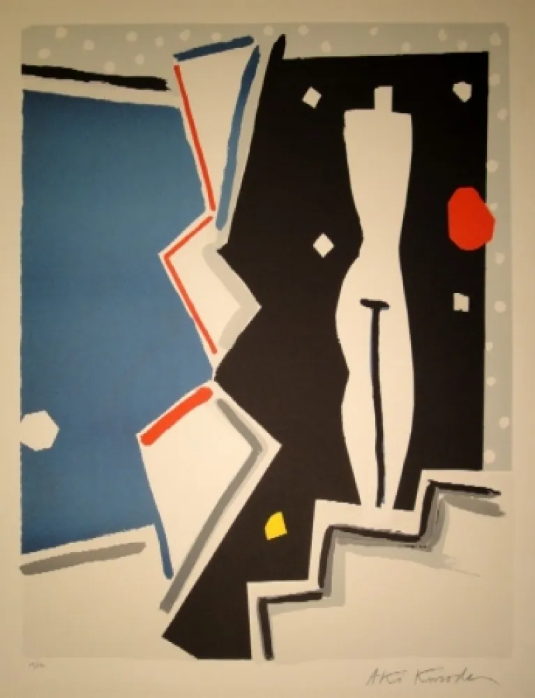 Siebdruck Kuroda - Untitled