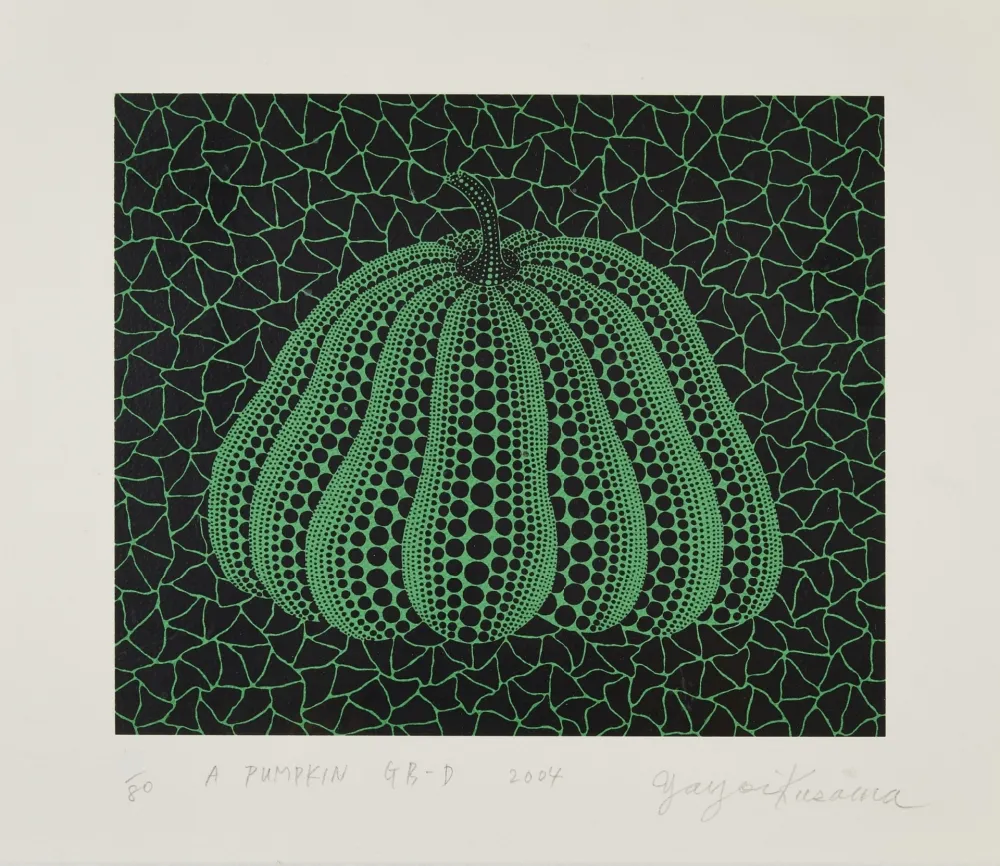 Siebdruck Kusama - Pumpkin GB-D