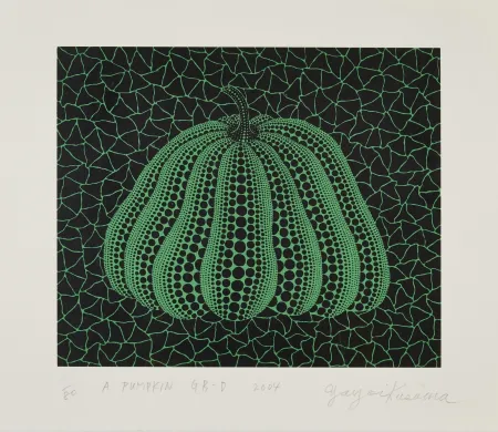 Siebdruck Kusama - Pumpkin GB-D