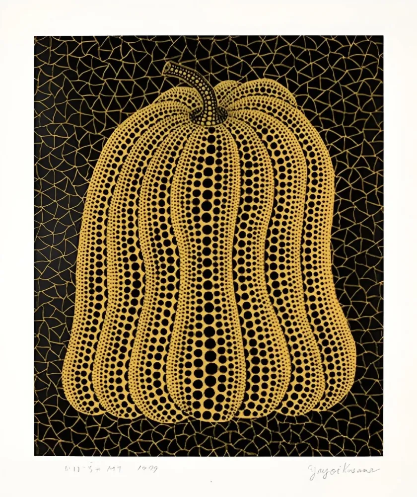 Siebdruck Kusama - Pumpkin MT