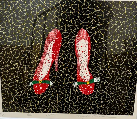 Siebdruck Kusama - Shoes