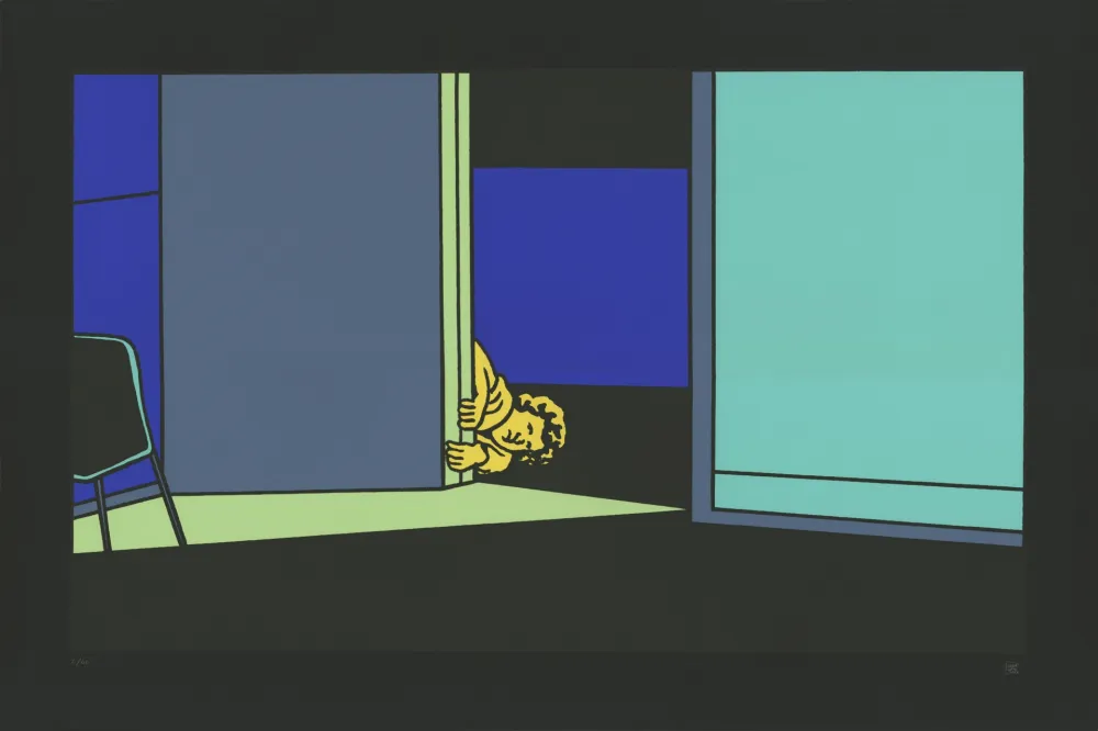 Siebdruck La Police  - Tata