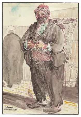 Keine Technische Laboureur - Le portefaix à Stamboul (Porter, Istanbul)