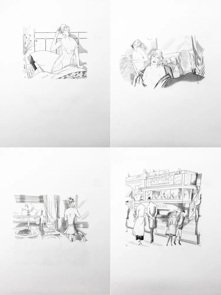 Illustriertes Buch Laboureur - Paul-Jean Toulet: LES CONTRERIMES.