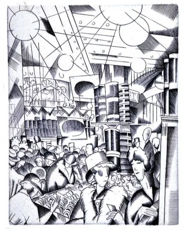 Illustriertes Buch Laboureur - Tableaux contemporains:  Tableau des Courses, de la Boxe, de la Venerie, de l'Amour Venal, des Grands Magasins, de la Mode, de l'Au-Delà, du Palais, de la Bourgeoisie