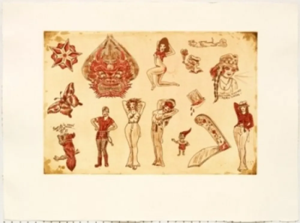 Radierung Lakra (Dr.) - Mod. 1