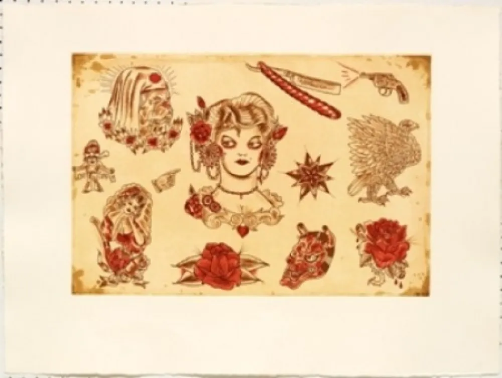 Radierung Lakra (Dr.) - Mod. 2