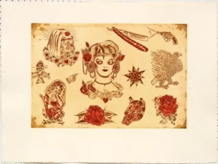 Radierung Lakra (Dr.) - Mod. 2