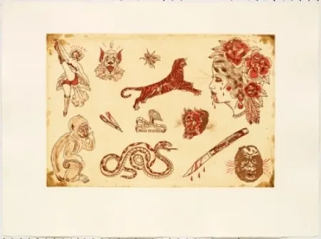 Radierung Lakra (Dr.) - Mod. 5