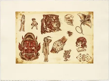 Radierung Lakra (Dr.) - Mod. 6