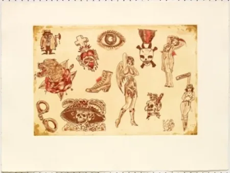 Radierung Lakra (Dr.) - Mod. 8