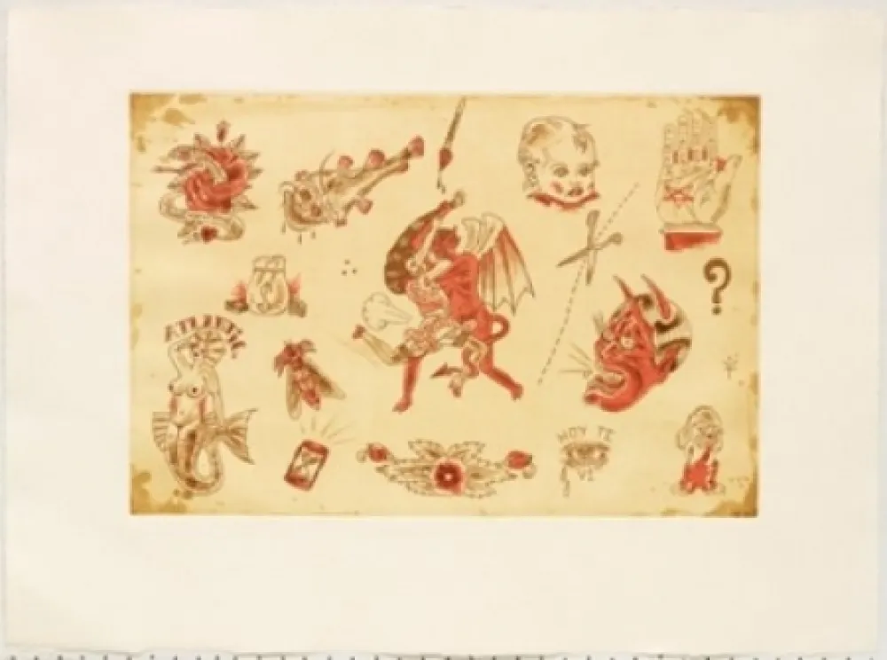 Radierung Lakra (Dr.) - Mod. 9