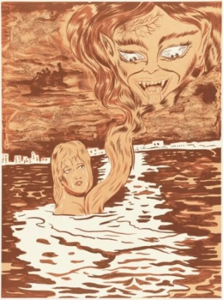 Lithographie Lakra (Dr.) - S/T 7	