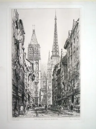 Stich Lalanne - Rue de la Grosse Horloge