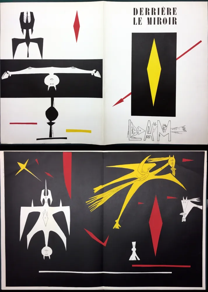 Illustriertes Buch Lam - DERRIÈRE LE MIROIR N° 52. Wifredo LAM. Janvier 1953.