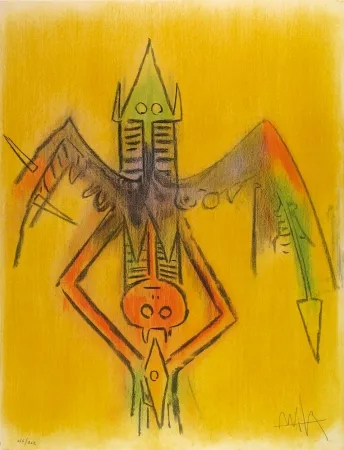 Lithographie Lam - Innocence, from Pleni Luna 