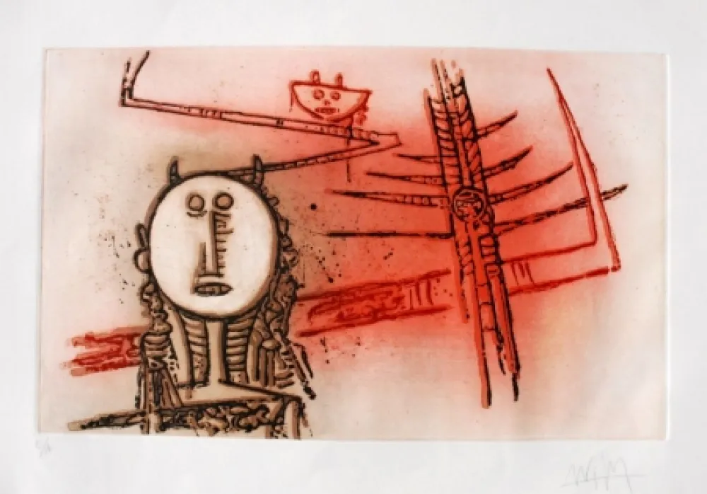 Radierung Und Aquatinta Lam - Senza titolo