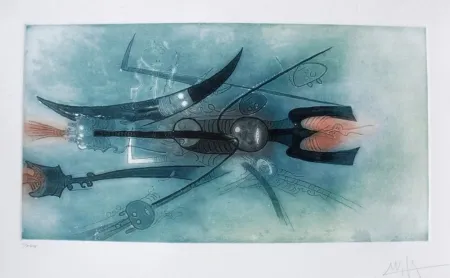 Radierung Und Aquatinta Lam - Senza titolo