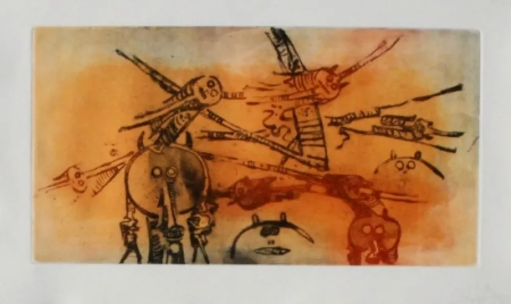 Radierung Und Aquatinta Lam - Senza titolo