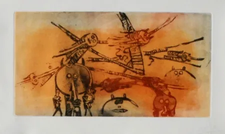 Radierung Und Aquatinta Lam - Senza titolo