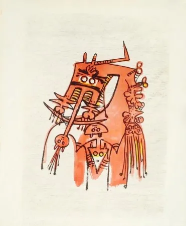 Lithographie Lam - Senza titolo