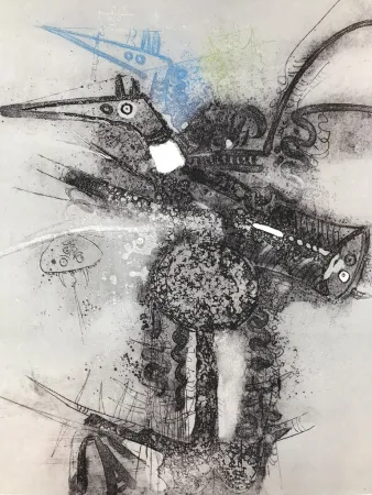 Radierung Lam - Untitled 