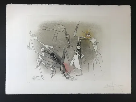 Radierung Und Aquatinta Lam - Untitled from ''Visible invisible folder''