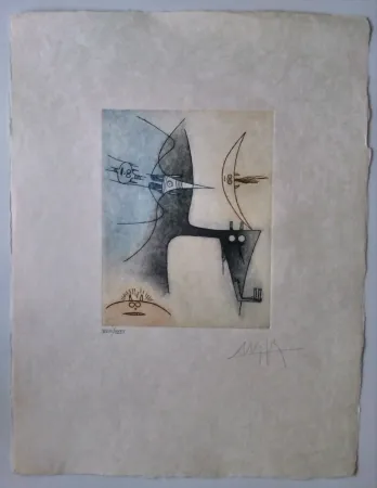 Radierung Und Aquatinta Lam - Vingtieme Parallele