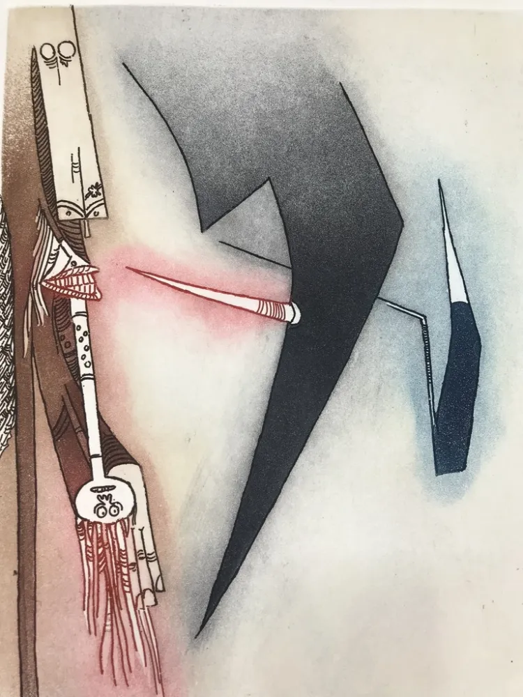 Radierung Und Aquatinta Lam - Vingtième Parallèle Suite ( 20th Parallel Series )