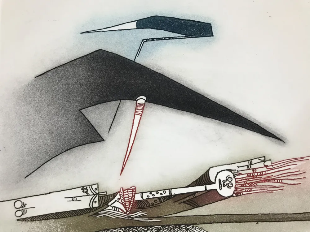 Radierung Und Aquatinta Lam - Vingtième Parallèle Suite ( 20th Parallel Series )