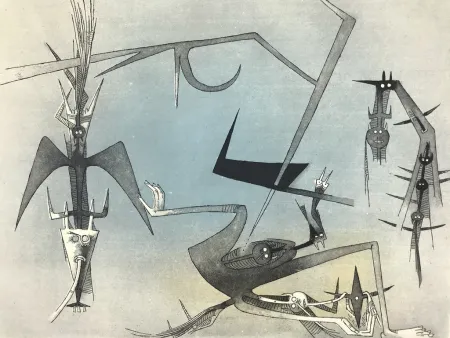 Radierung Und Aquatinta Lam - Visible Invisible