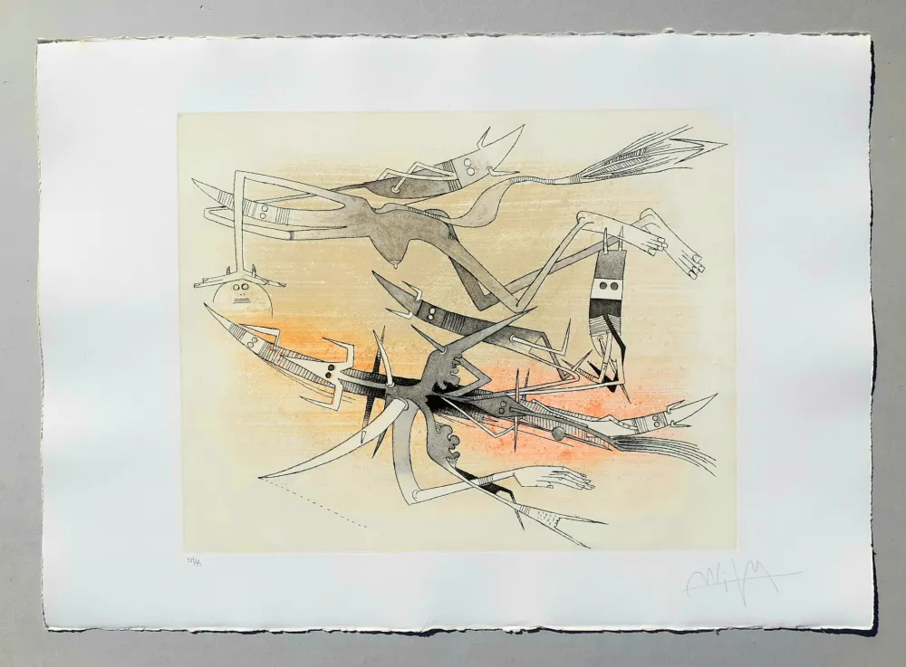 Aquatinta Lam - Visible invisible