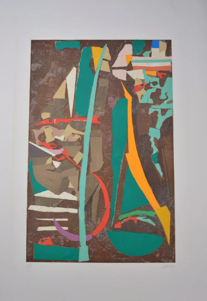 Lithographie Lanskoy - Journal d'un fou