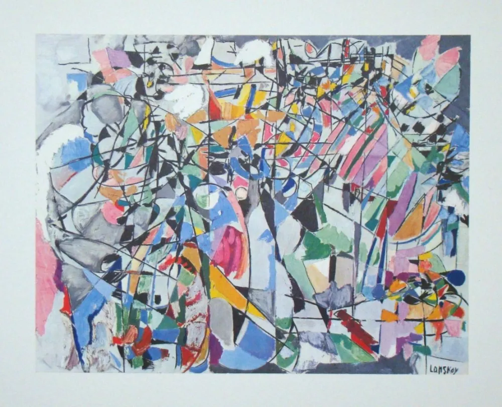 Lithographie Lanskoy - Les heures, les jours et les années