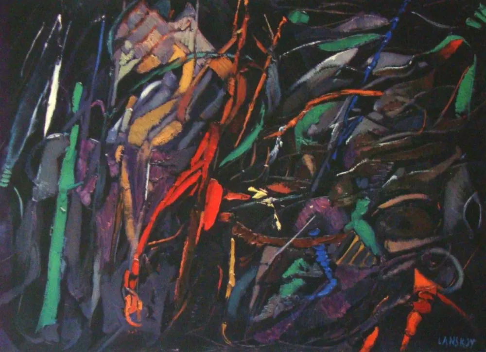 Lithographie Lanskoy - Nostalgie vaincue