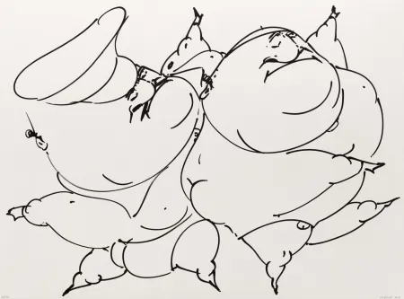 Lithographie Lanzarini  - Coreografía