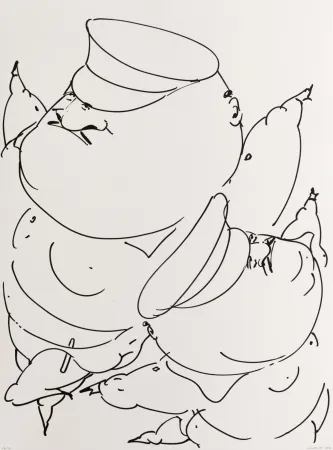 Lithographie Lanzarini  - Demostración de autoridad