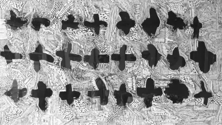 Linolschnitt Larrouturou - Signes