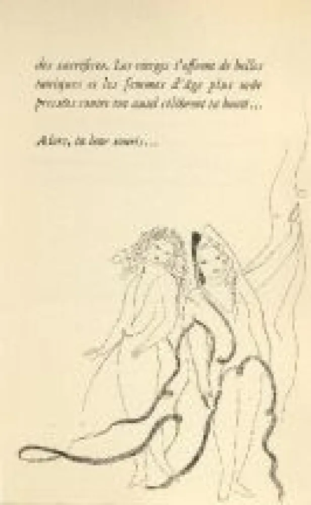 Illustriertes Buch Laurencin - Poèmes de Sapho, illustrés de 23 eaux-fortes par Marie Laurencin