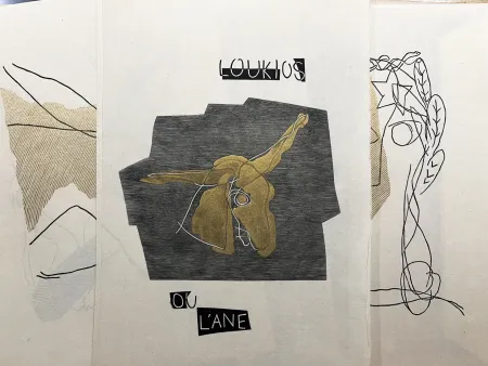 Illustriertes Buch Laurens - LOUKIOS OU L'ÂNE. Gravures de Henri Laurens, 1 des 40 avec suite (1947).