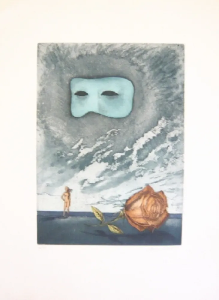 Radierung Und Aquatinta Laventhol - Composition 1