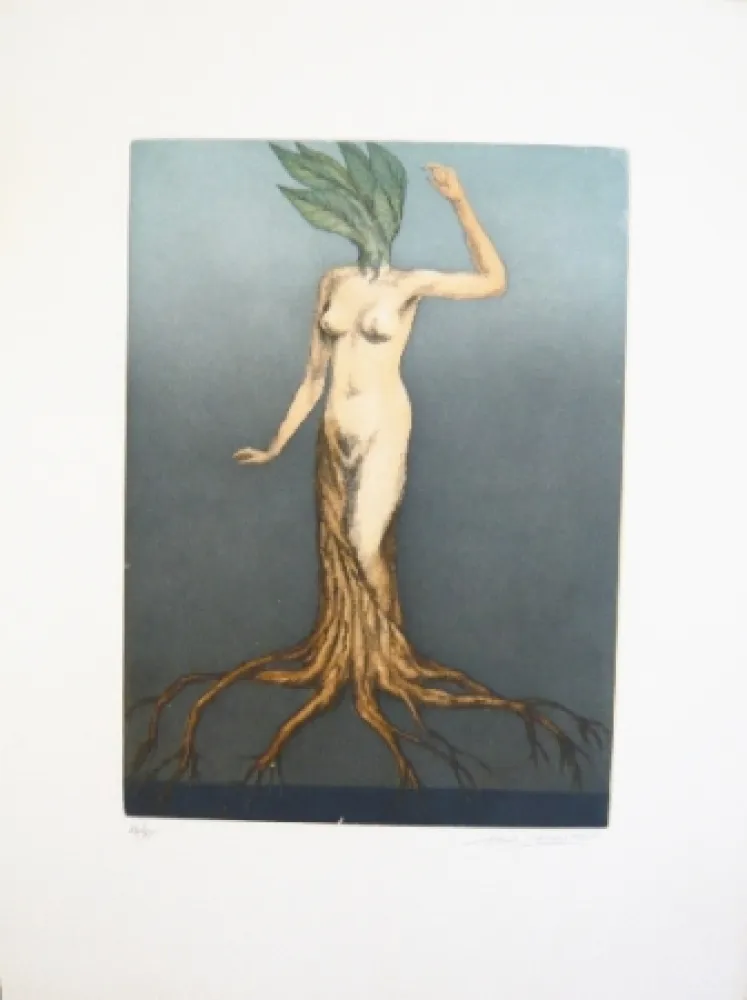 Radierung Und Aquatinta Laventhol - Composition 3