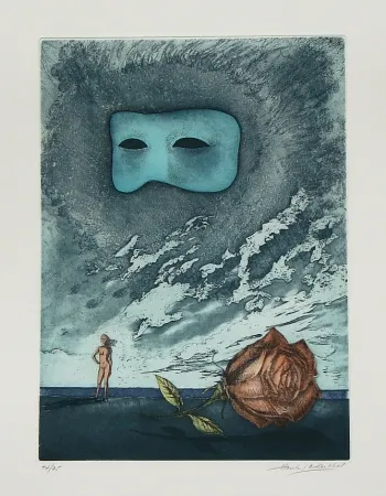 Radierung Und Aquatinta Laventhol - Le miroir aux alouettes