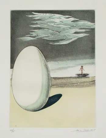 Radierung Und Aquatinta Laventhol - Le miroir aux alouettes