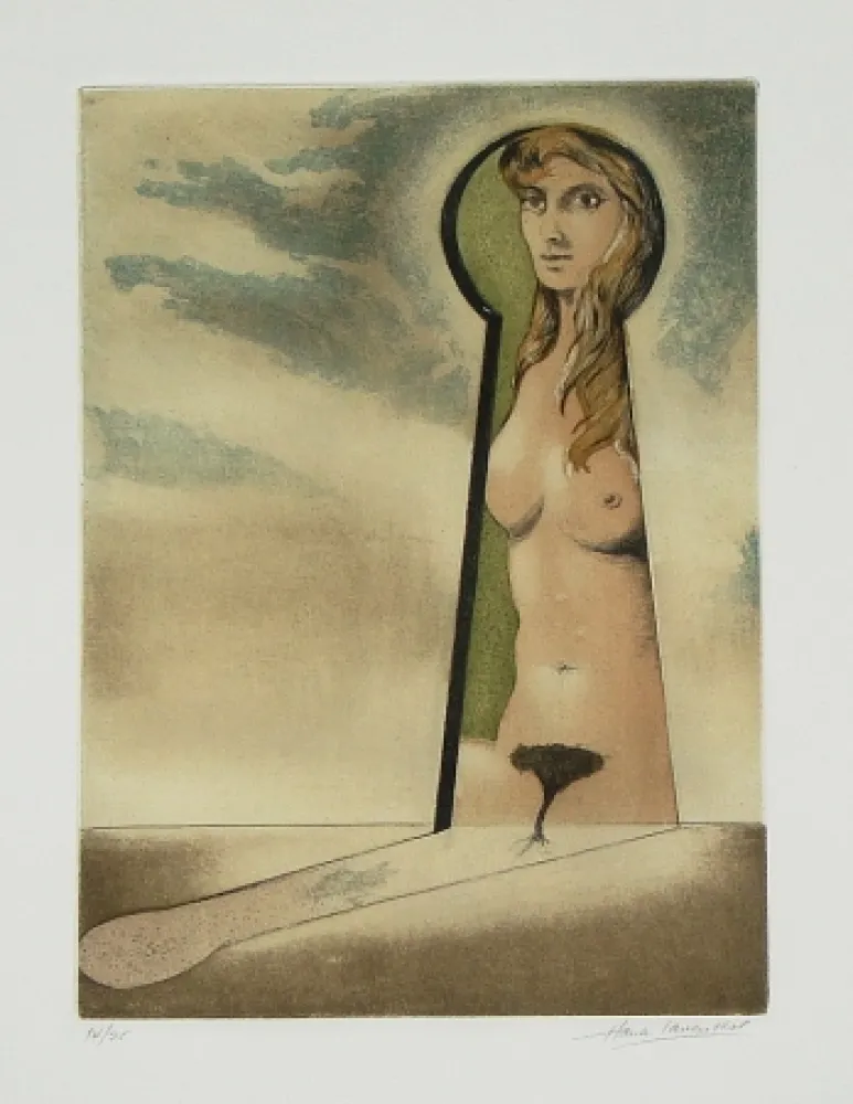 Radierung Und Aquatinta Laventhol - Le miroir aux alouettes