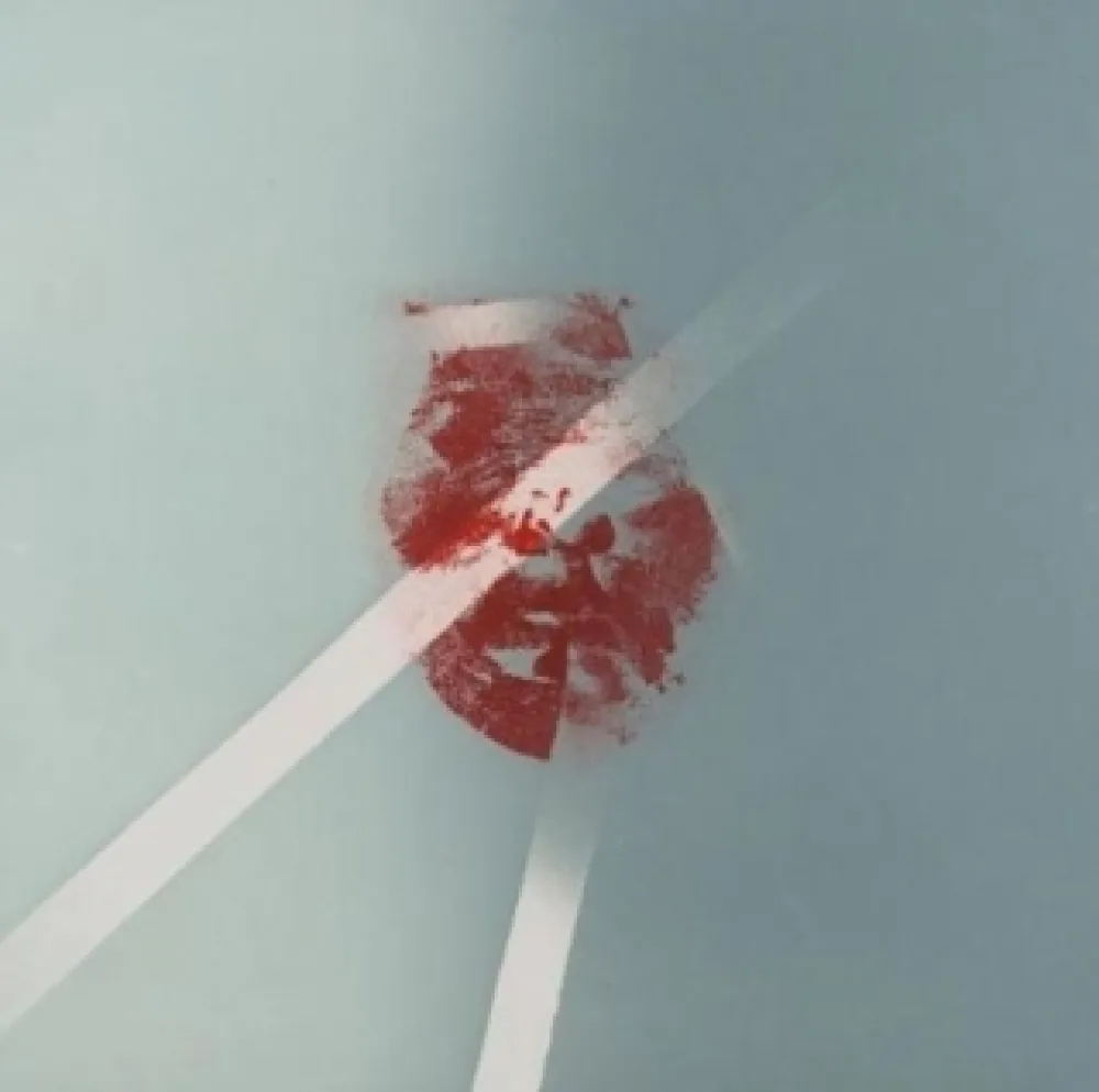 Aquatinta Le Brocquy - La mort d'un héros