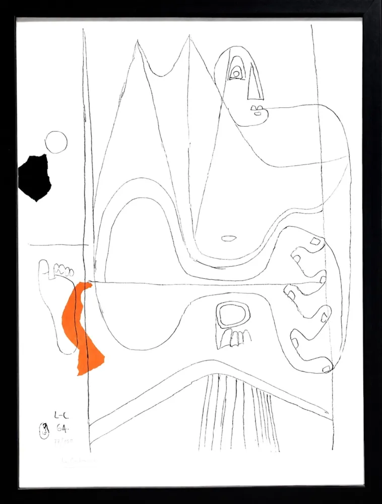 Lithographie Le Corbusier - Icône 8 (Weber 81)