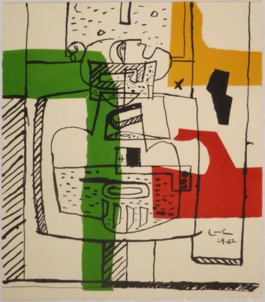 Illustriertes Buch Le Corbusier - Suite de dessins